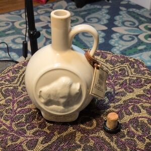 Buffalo Cream Ceramic Jug
